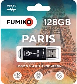   128Gb, USB2.0 FUMIKO PARIS Black