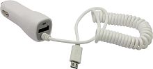 АЗУ Jet.A UC-S17  (microSB + USB ) White