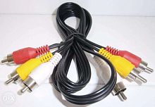 Кабель 3RCA на 3RCA 1.5м
