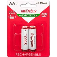 Аккумулятор Smartbuy AA/2B 2500mAh (SBBR-2A02B), 2 шт.