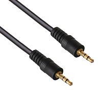 Аудиокабель AUX 3.5 на 3.5 Am-Am (1м) 3-х контактный ExeGate EX-CCA-404-1.2 (3.5mm Jack M/3.5mm Jack M, 1,2м, позолоченные контакты) (EX284942RUS/2849