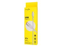 USB кабель Type-C 1.0м VIXION (K1C) (белый)