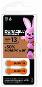   DURACELL ZA321 6BL (  ) 1 