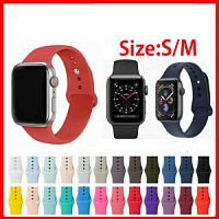 Ремень для Apple Watch и других смарт часов в ассортименте. Silicon Band High Quality iWatch Band для