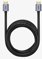 Кабель HDMI-HDMI  1.5m V2.0 Черно-серый Металлические наконечники