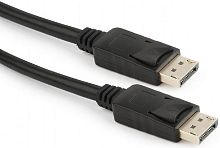 Кабель DisplayPort 1.8m Cablexpert (CC-DP-6), черный, экран, пакет