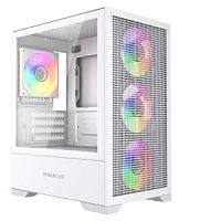 Корпус Powercase Mistral Micro B315W, Tempered Glass, 4x 120mm ARGB PWM Fan,белый, mATX (CMMB315W-A4)