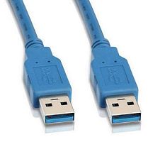Кабель USB 3.0 Pro Cablexpert CCP-USB3-AMAM-6, 1.8м, папа-папа, синий