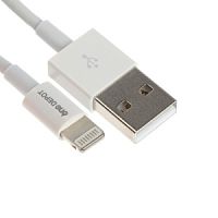 USB кабель для iPhone 8 pin 2.0м OneDepot S09L 2.1A (белый)