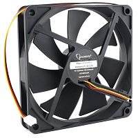 Вентилятор 140х140mm, Gembird D14025HM-3, гидродин.подшипник, 3pin, провод 40см