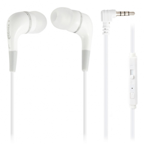 Наушники с микрофоном RITMIX RH-112M White