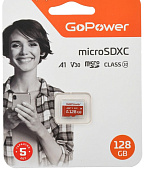   Transflash(MicroSDC) 128Gb GoPower Class10 UHS-I (U3) 100 / V30  