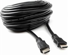 Кабель HDMI-HDMI  15.0m Cablexpert (CC-HDMI4L-15M), v2.0, позол.контакты, экран, черный, пакет