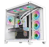 Корпус 1STPLAYER MEGAVIEW MV8-TP White, (MV8-TP-WH) 