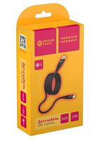 USB кабель для iPhone 8 pin 1.5м DREAM DC01 черный (179358)