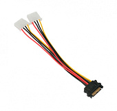   SATA Cablexpert, Sata 15pin/2x Molex 4pin, 20, 