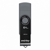   64Gb, USB3.0/3.1, Smartbuy Twist Dual Type-C/Type-A (SB064GB3DUOTWK)