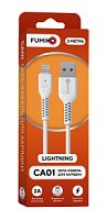 Кабель LIGHTNING FUMIKO CA01 2А 3M белый