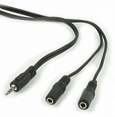  GEMBIRD CCA-415 3.5mm stereo plug to 2 x 3.5mm stereo plug 10 cable