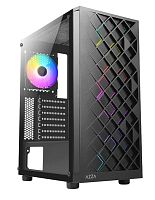 Корпус Azza Spectra (CSAZ-280B Spectra) без БП ATX 7x120mm 2x140mm 2xUSB2.0 1xUSB3.0 audio bott PSU