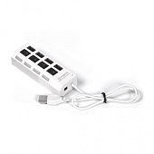  USB 2.0 , 4 ports, Smartbuy,  SBHA-7204-W