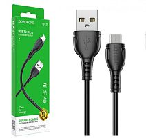 USB кабель micro USB 1м BOROFONE BX51 Черный