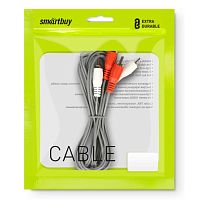 Кабель Smartbuy 2xRCA (M) - 2xRCA (M), 5м (KA-225-150)