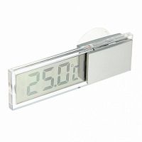 Термометр LuazON LTP-001, электронный, на присоске, прозрачный 669277
