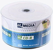  CD-R 700Mb MyMedia by Verbatim 52X Wrap (50) (69206) Wide Printable