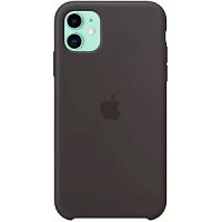 Силиконовый чехол для iPhone 11 черный (MWY2FE/A)