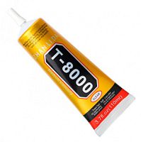 Клей/герметик для проклейки тачскринов T8000 (110ml) прозрачный