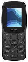 Мобильный телефон NOKIA 105 DUAL SIM Black (белая упаковка)