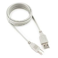 Кабель Cablexpert CC-USB2-AMBM-6-N USB для принтера 1.8m, серый