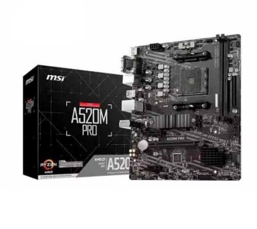 Материнская плата MSI A520M-A PRO, AM4 Материнская плата MSI A520M-A PRO, AM4