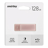   128Gb, USB3.0/3.2 Gen.1 Smartbuy M1 Metal Apricot (SB128GM1A)