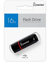 Носитель информации 16Gb, USB 2.0 Smartbuy Crown (SB16GBCRW-K), Чёрный 