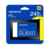   0240,0 Gb SSD A-Data (ASU650SS240GTR) SU650 2.5" SATA-III