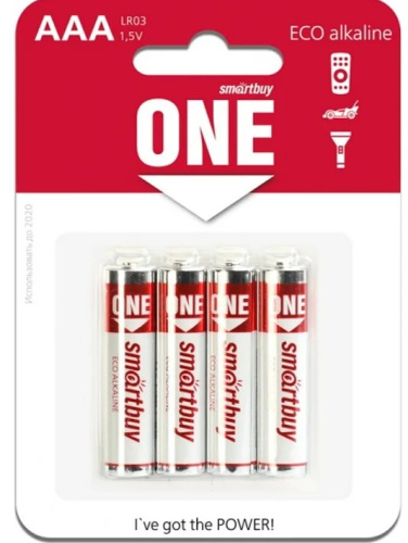 Элемент питания SMARTBUY ONE LR3 4шт Элемент питания SMARTBUY ONE LR3 4шт