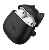 Наушники внутриканальные HOCO EW45, magic cat, Bluetooth, TWS, цвет: белый