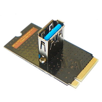 Адаптер Open-Dev Open-Dev M2-PCI-E-RISER Переходник с разъёма M2 (NGFF) на разъём райзера USB 3.0. Длина 42мм