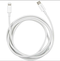 USB кабель Type-C - Lighting 1.0m Crown CMCU-3060CL, белый