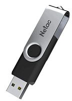 Носитель информации 256Gb, USB3.0 Netac U505  чёрный/серебро