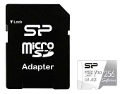   Transflash(MicroSDXC) 256Gb Silicon Power Class 10  Superior UHS-I U3 A1 (R/W 100/80 Mb/s) + SD 