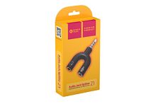 Аудио разветвитель на 2 порта 3.5mm DREAM Z1 (наушники + микрофон)