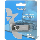   64Gb, USB3.0 Netac U505 [NT03U505N-064G-30BK]