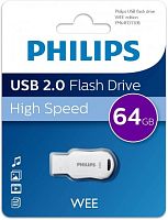 Носитель информации 64Gb, USB2.0 PHILIPS Wee 2.0 (FM64FD110B/97)