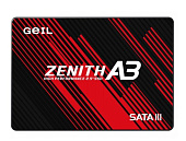   0120,0 Gb SSD GEIL Zenith A3 (A3FD22D120D), Read-500Mb/s, Write-400Mb/