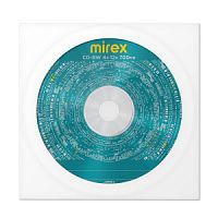 Диск CD-RW 700Mb Mirex 12X (UL121002A8C) Бум. конверт (1шт)