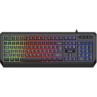 Клавиатура Acer OKW300 (ZL.KBDCC.019), черный, USB, for gamer, LED
