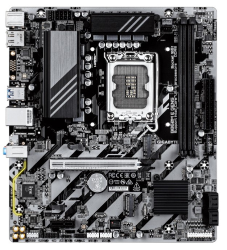 Материнская плата Gigabyte B860M E GEN5, 1851, mATX Материнская плата Gigabyte B860M E GEN5, 1851, mATX